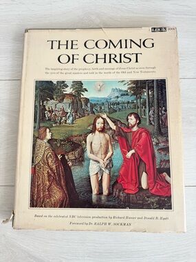 The Coming of Christ Hardcover art coffee table Book with Color Illustrations